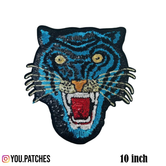 Sequenced Iron On Tiger Patch