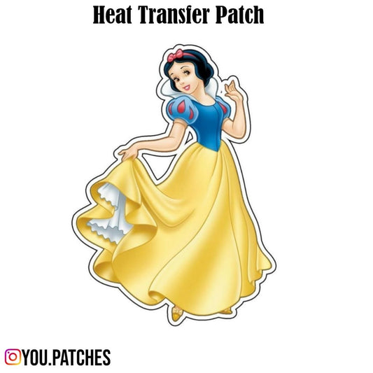 Heat Transfer Snow White Patch