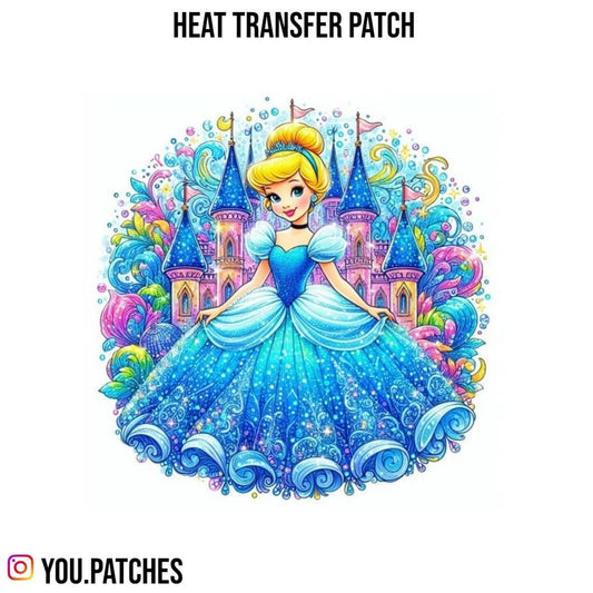 Heat Transfer Cinderalla Patch