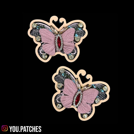 Embellished Butterfly Patch (Pack of 2)