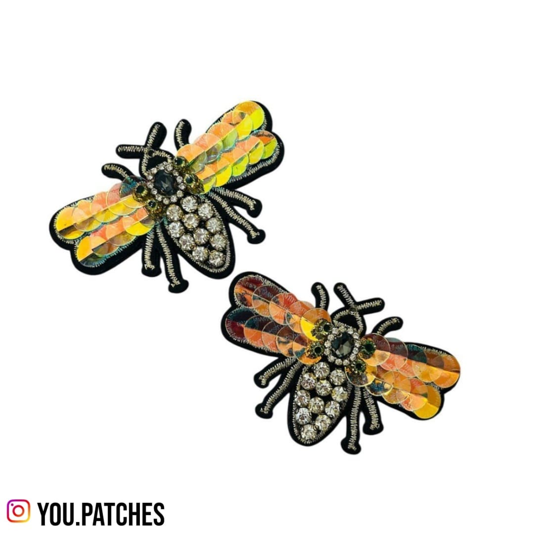 Embellished Bee Patch (Pack of 2)
