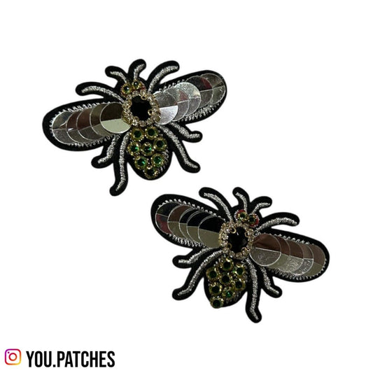 Embellished Bee Patch (Pack of 2)