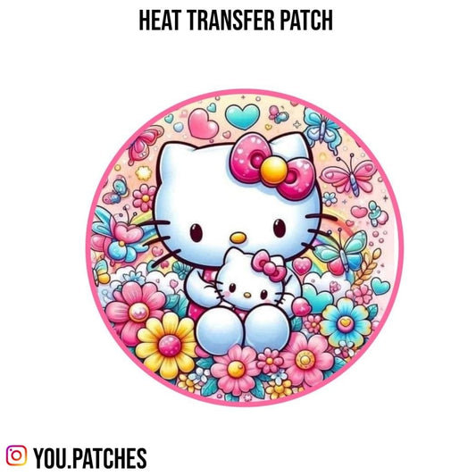 Heat Transfer Kitty Patch