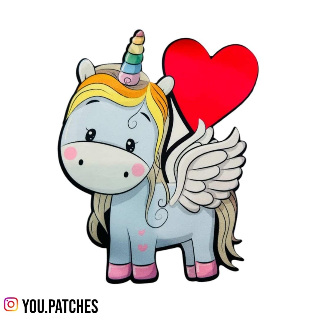 Iron On Unicorn Patch