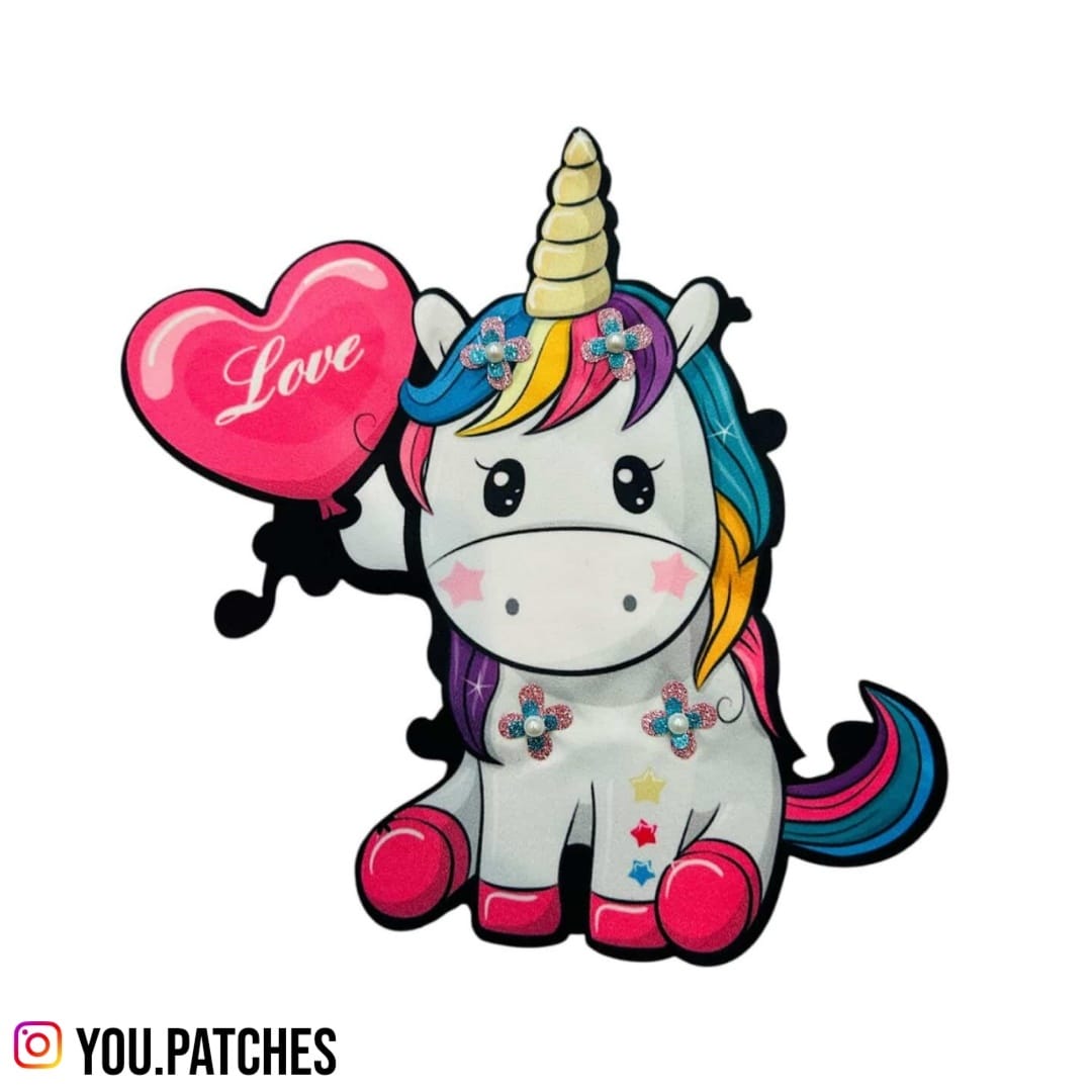 Embellished Unicorn Patch