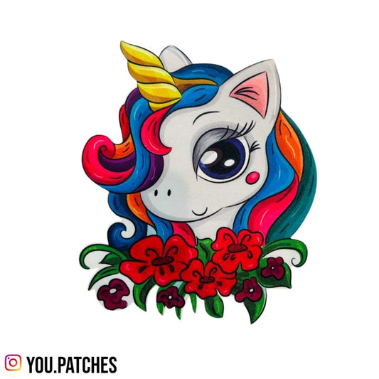 Iron On Unicorn Patch