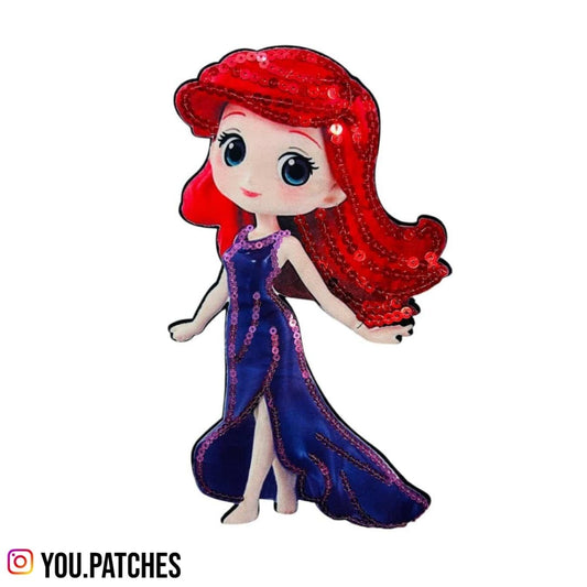 Sequenced Iron on Doll Patch