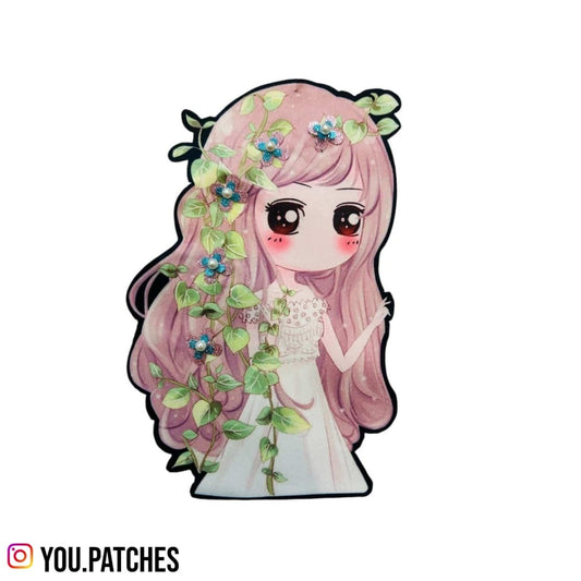 Embellished Doll Patch