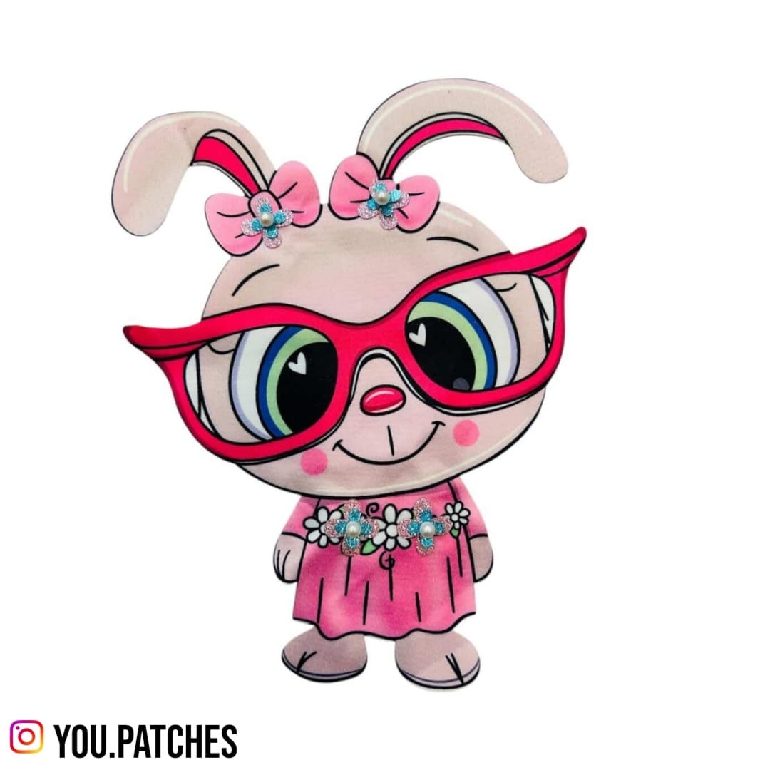 Embellished Bunny Patch