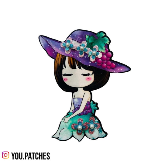 Embellished Doll Patch