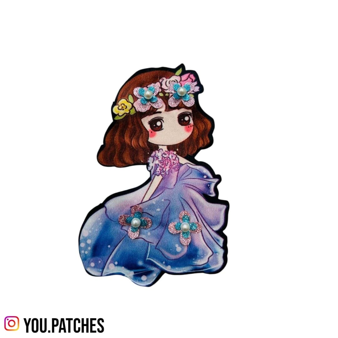 Embellished Doll Patch
