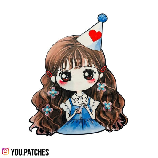 Embellished Doll Patch