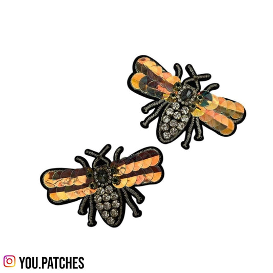 Embellished Bee Patch (Pack of 2)