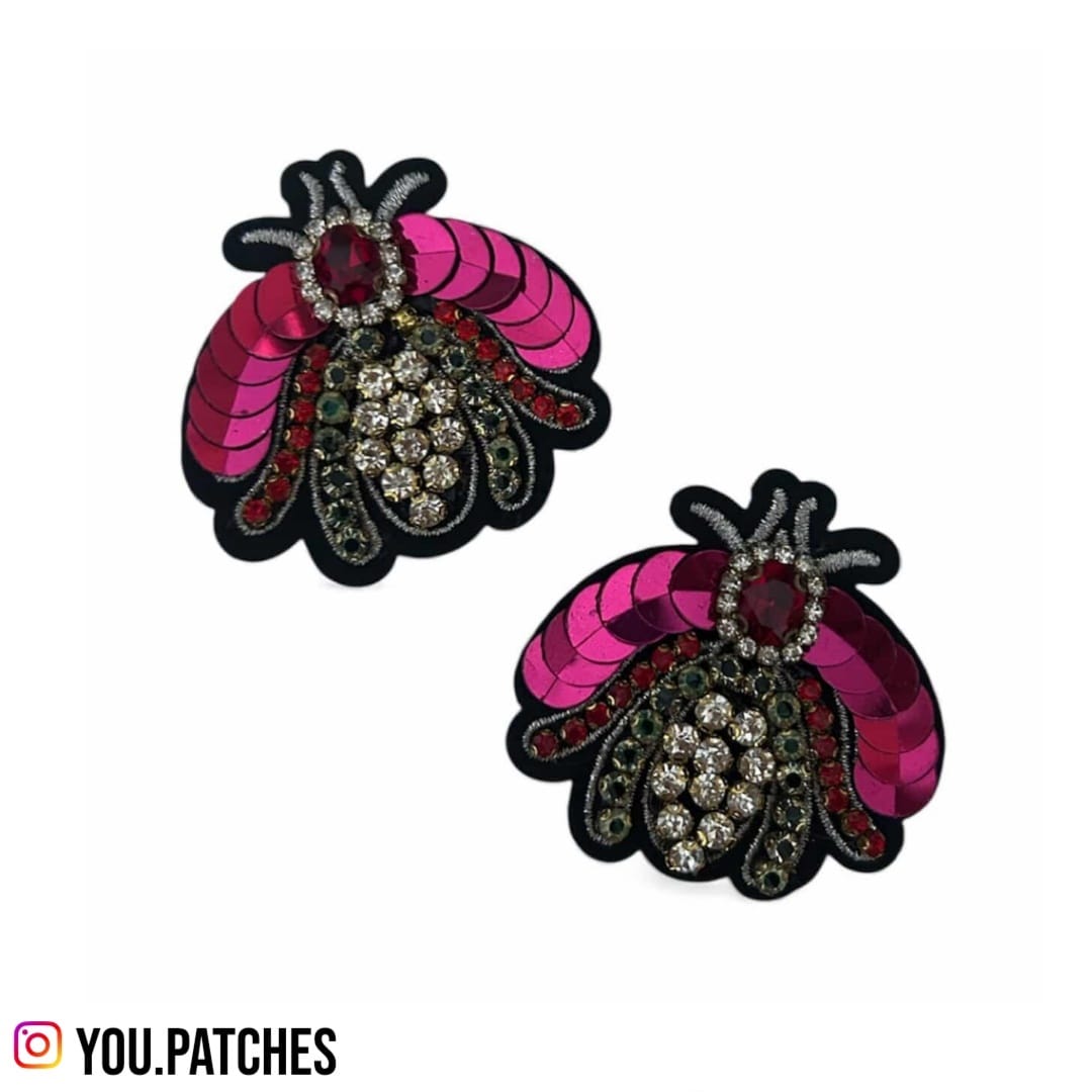 Embellished Bee Patch (Pack of 2)