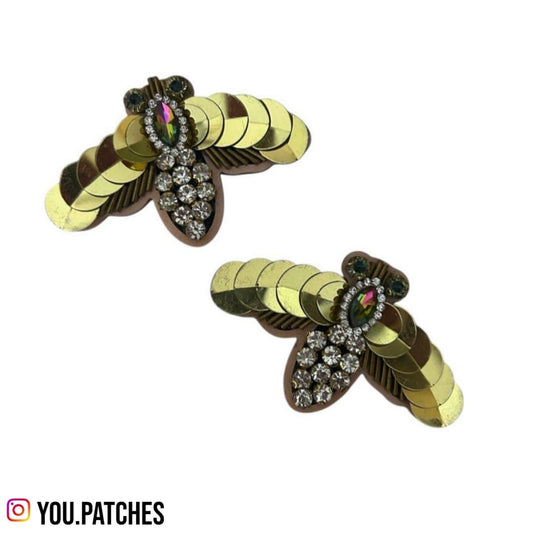 Embellished Bee Patch (Pack of 2)