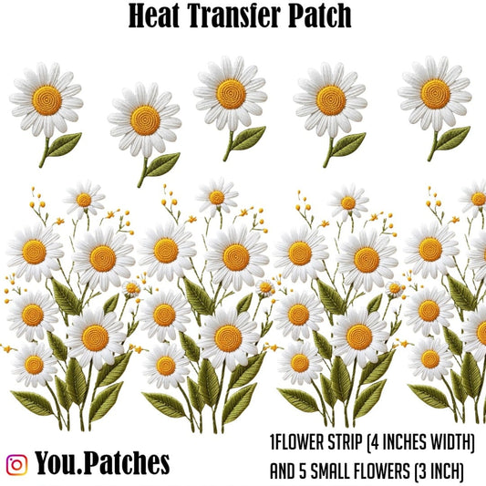 Heat Transfer Flower Bunch Deal (Pack of 10)