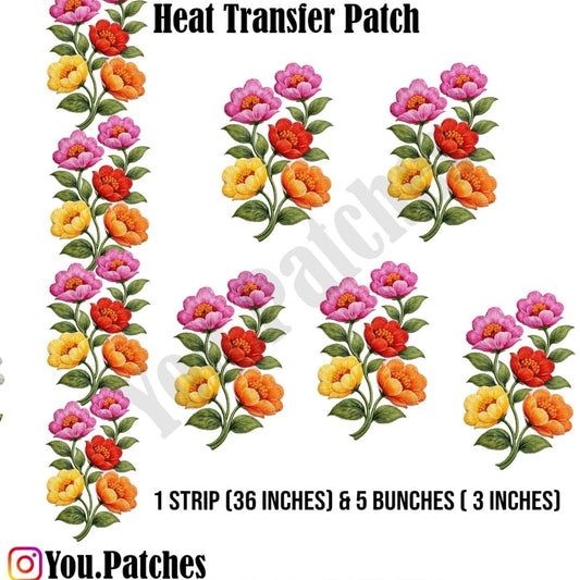Heat Transfer Flower Bail Deal (Pack of 6)