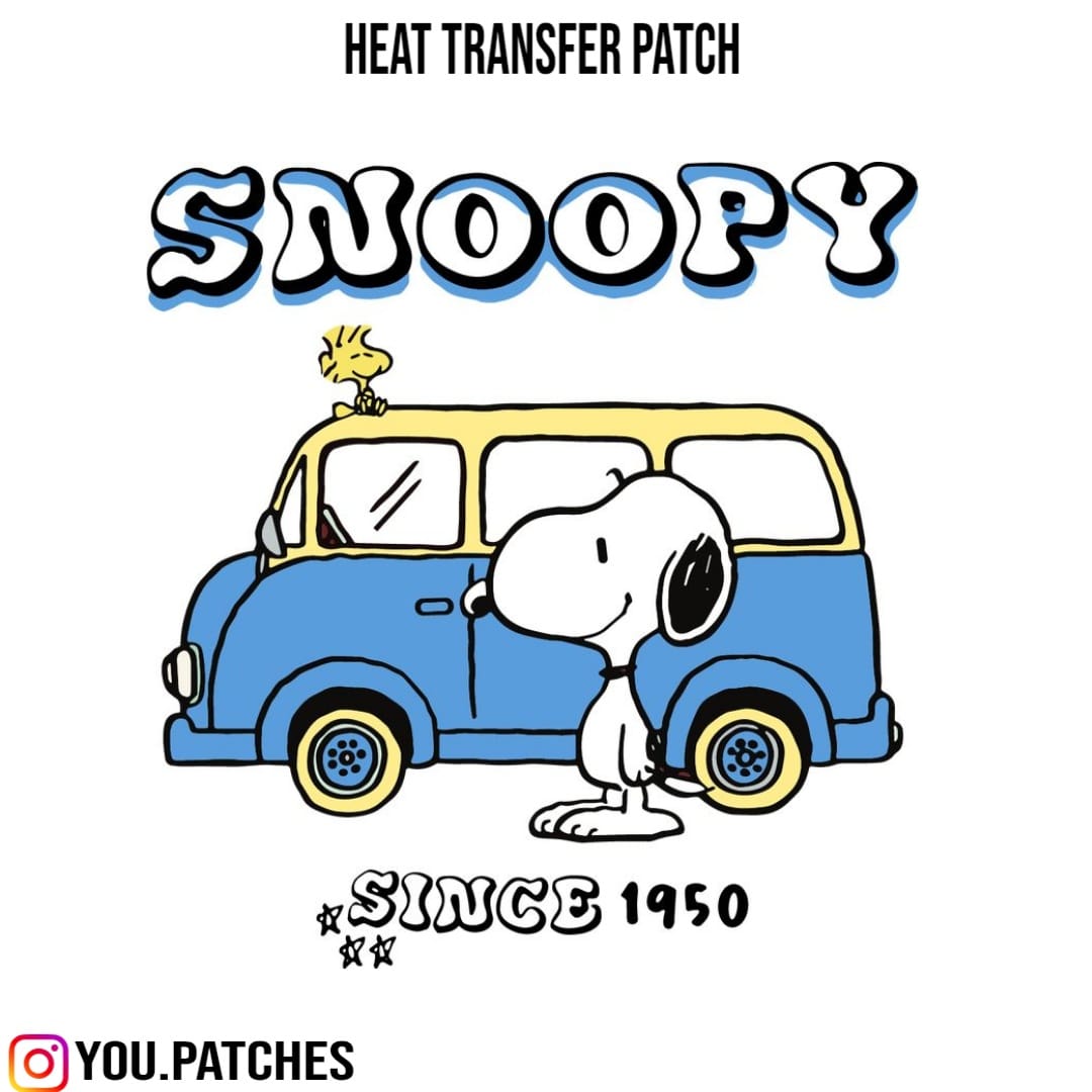 Heat Transfer Snoopy Patch