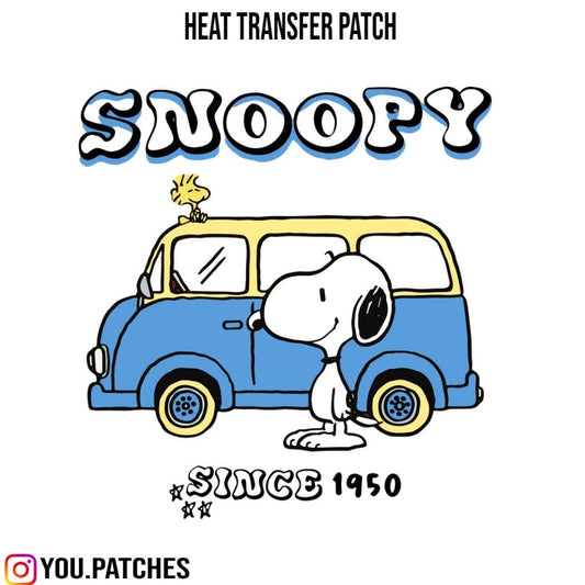 Heat Transfer Snoopy Patch