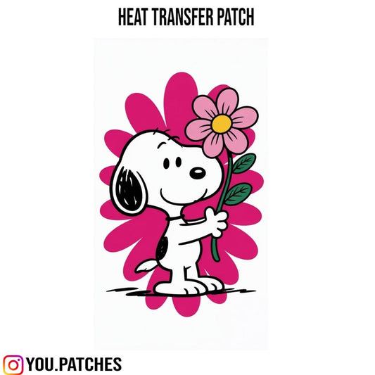 Heat Transfer Snoopy Patch