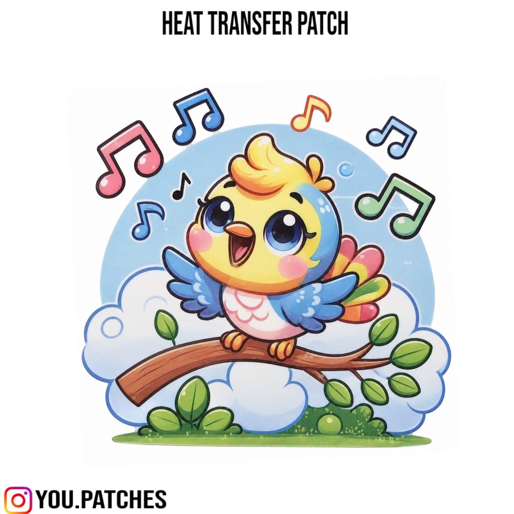 Heat Transfer Bird Patch