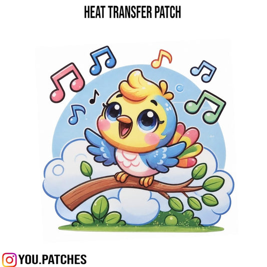 Heat Transfer Bird Patch
