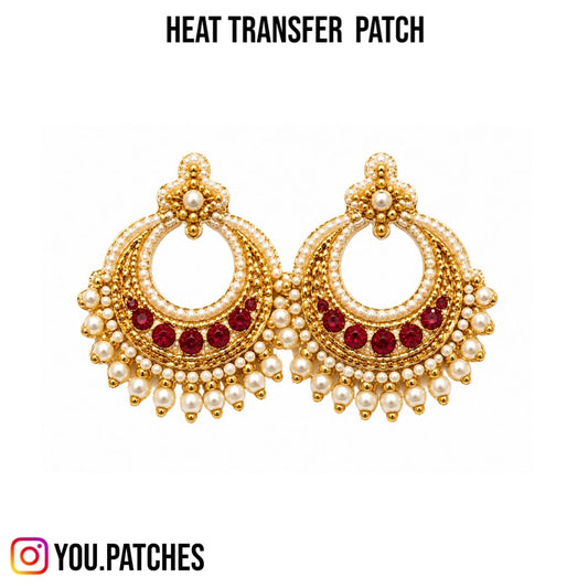 Heat Transfer wedding Patch