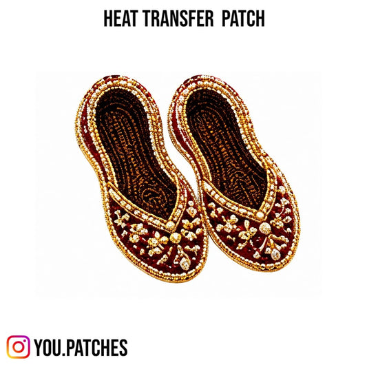 Heat Transfer Wedding Patch