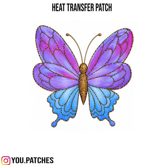 Heat Transfer Butterfly Patch