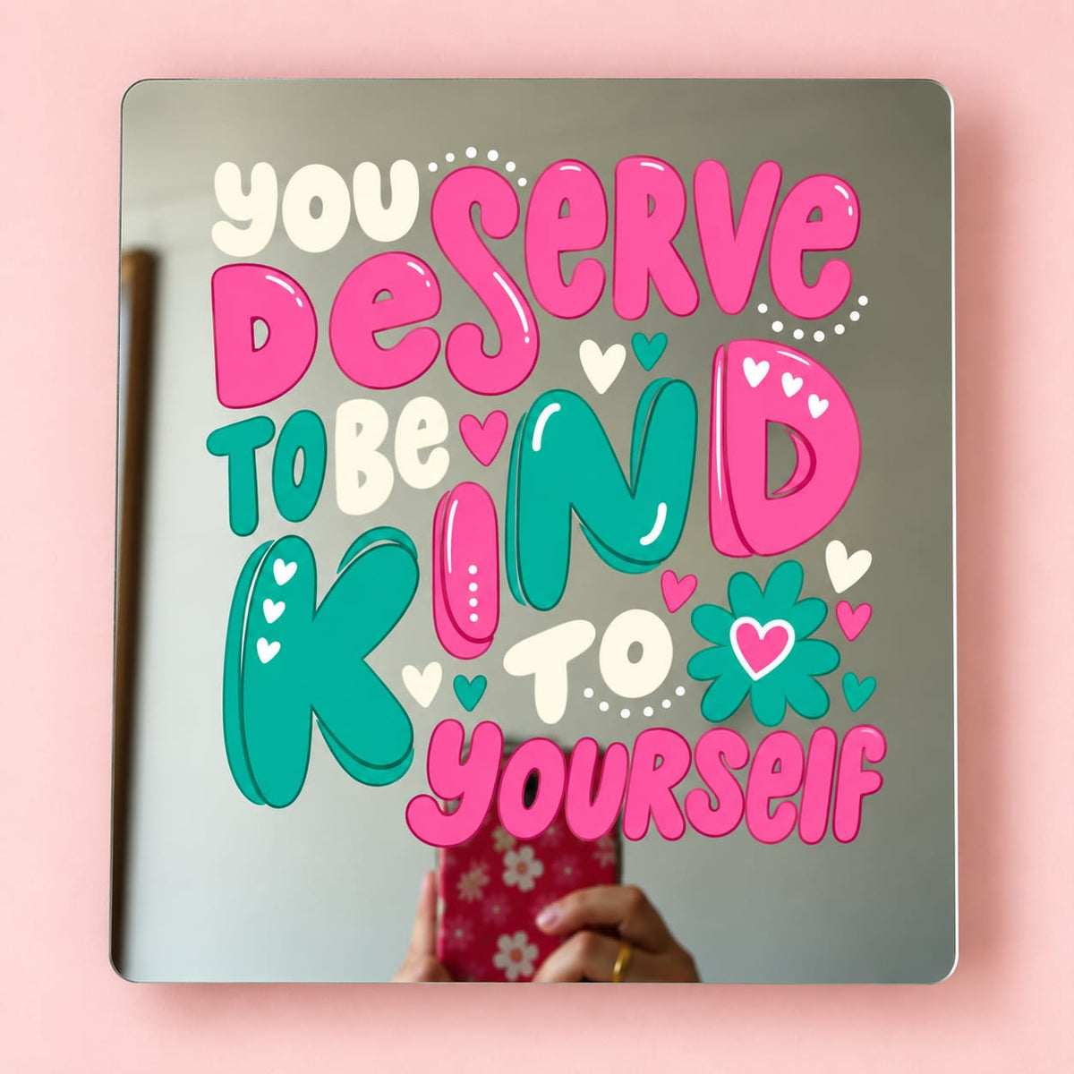 Self Adhesive Wall Decor Mirror