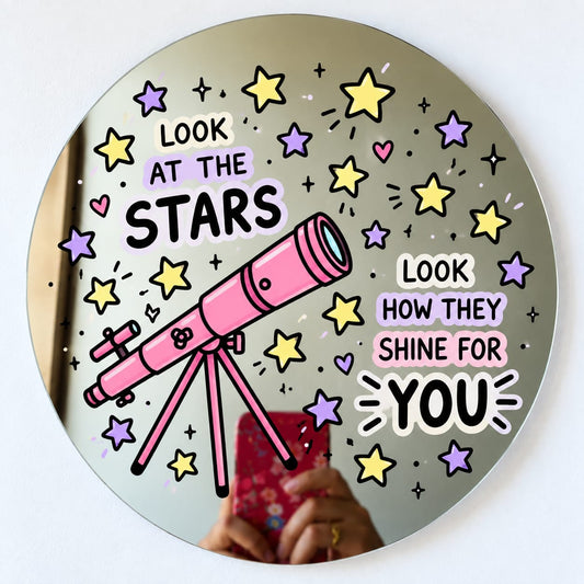 Self Adhesive Wall Decor Mirror