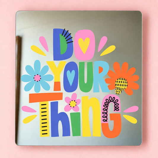 Self Adhesive Wall Decor Mirror