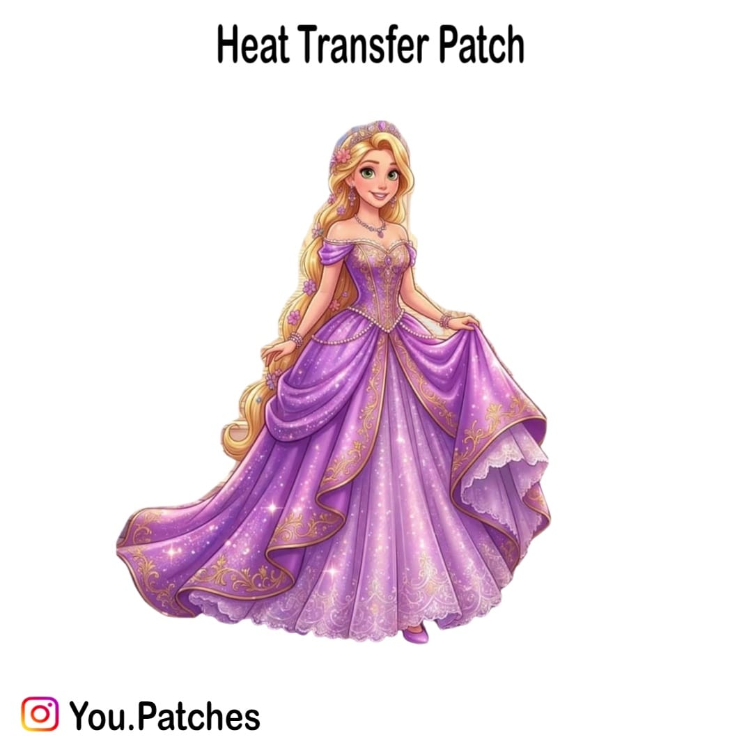 Heat Transfer Princess Patch