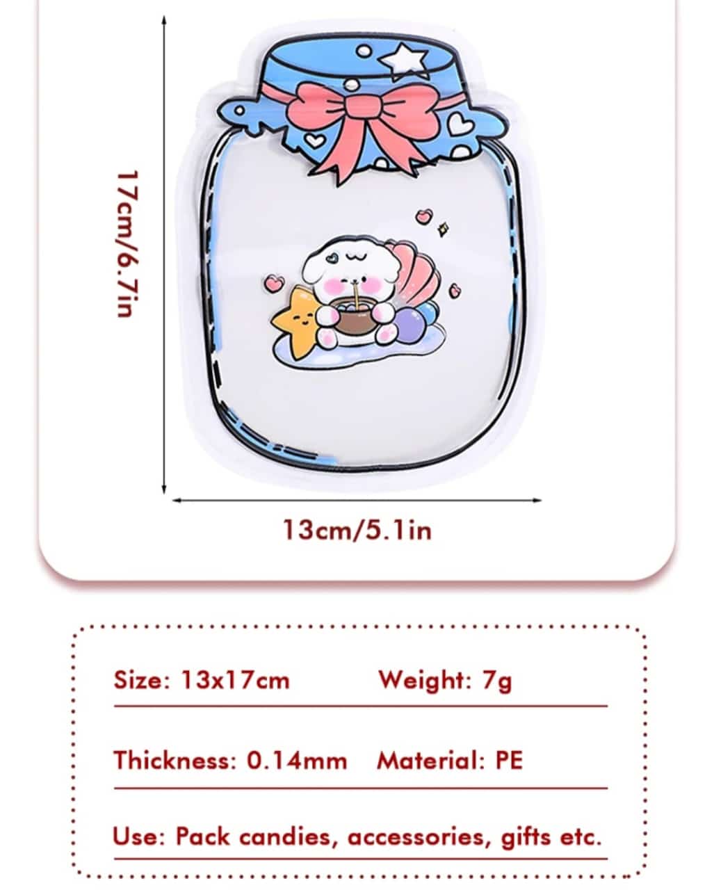 Cute Pattern Ziplock Bags