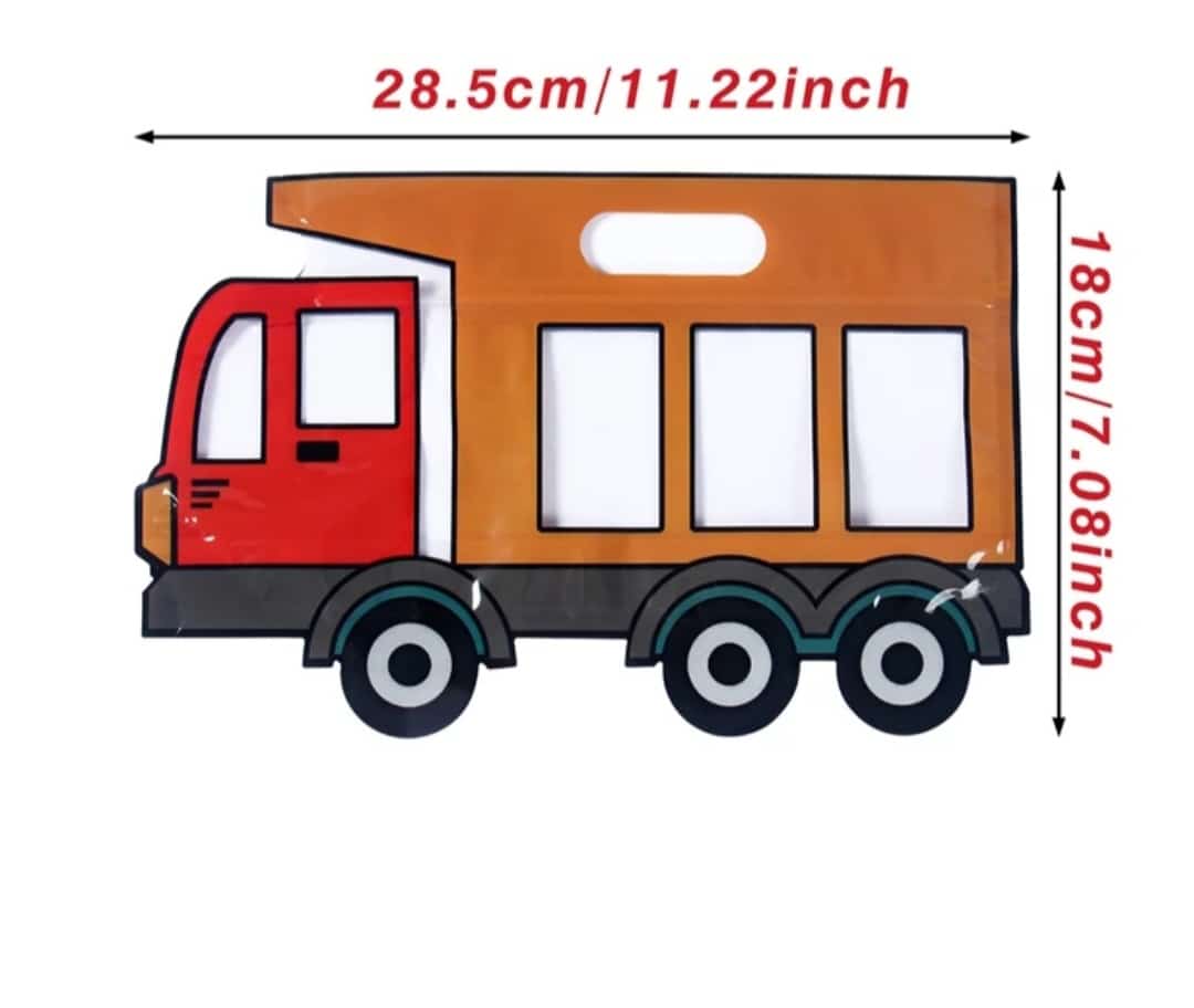 Truck Pattern Self Sealing Bag