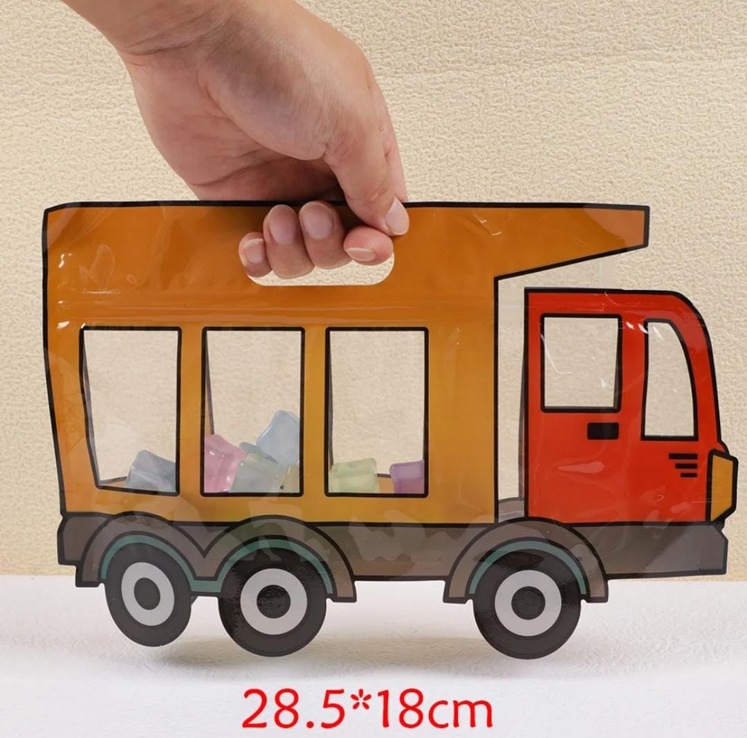 Truck Pattern Self Sealing Bag