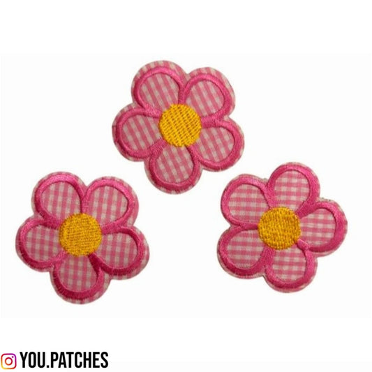 Stick on Flower Patches (Pack of 2)