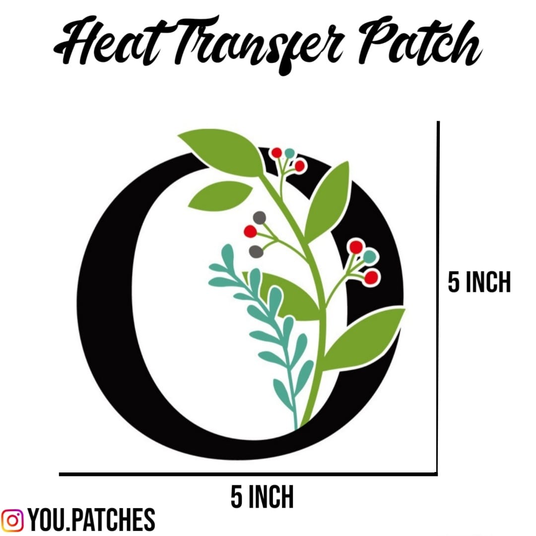 Heat Transfer Alphabets Patch