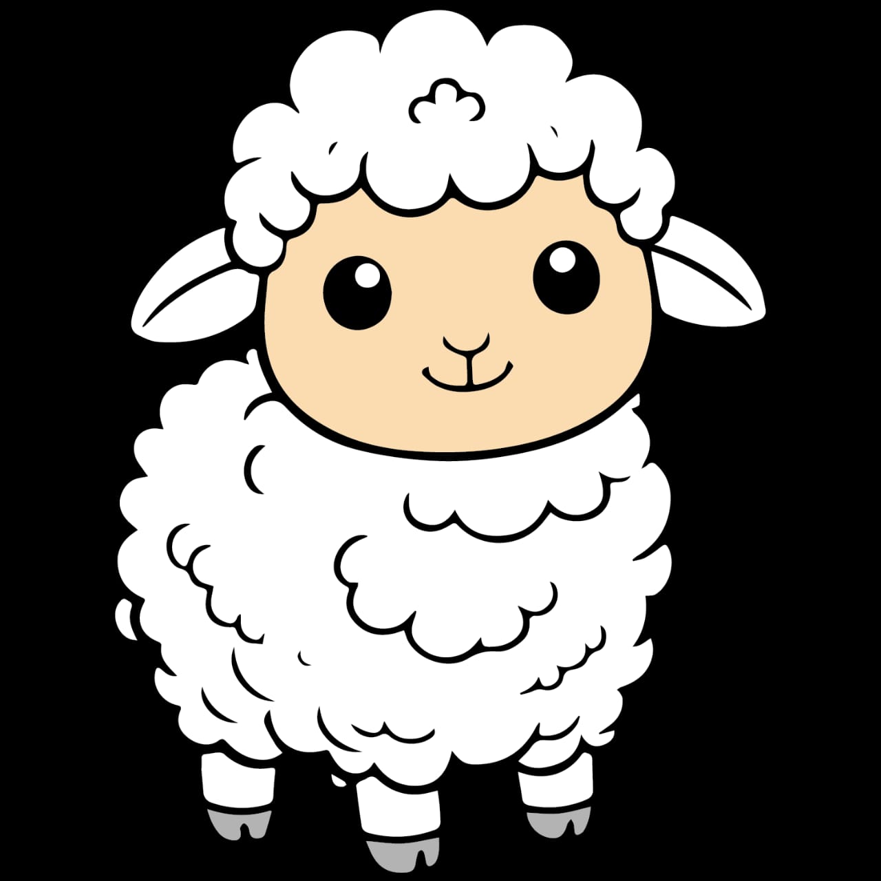 Heat Transfer Sheep Patch