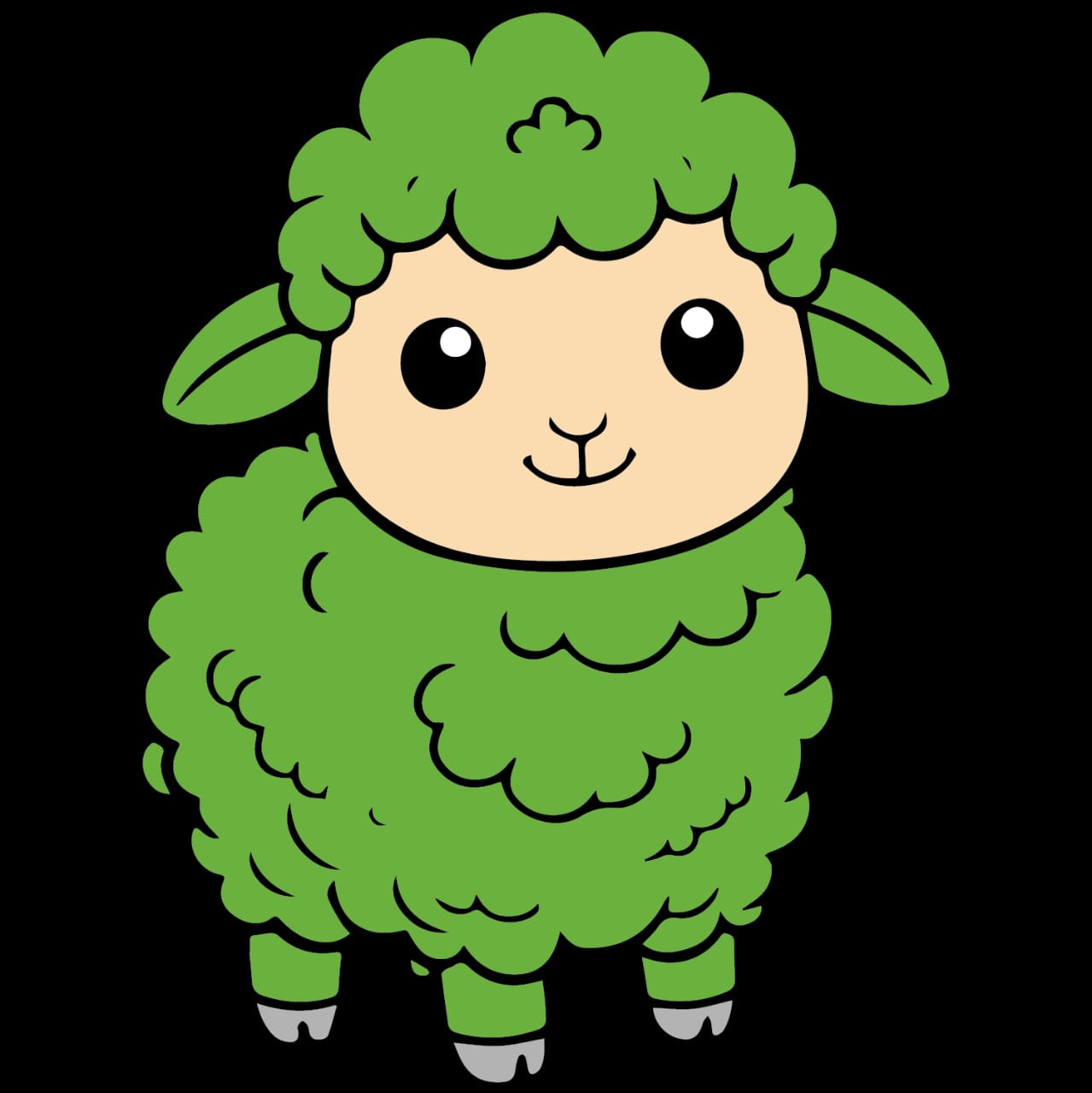 Heat Transfer Sheep Patch