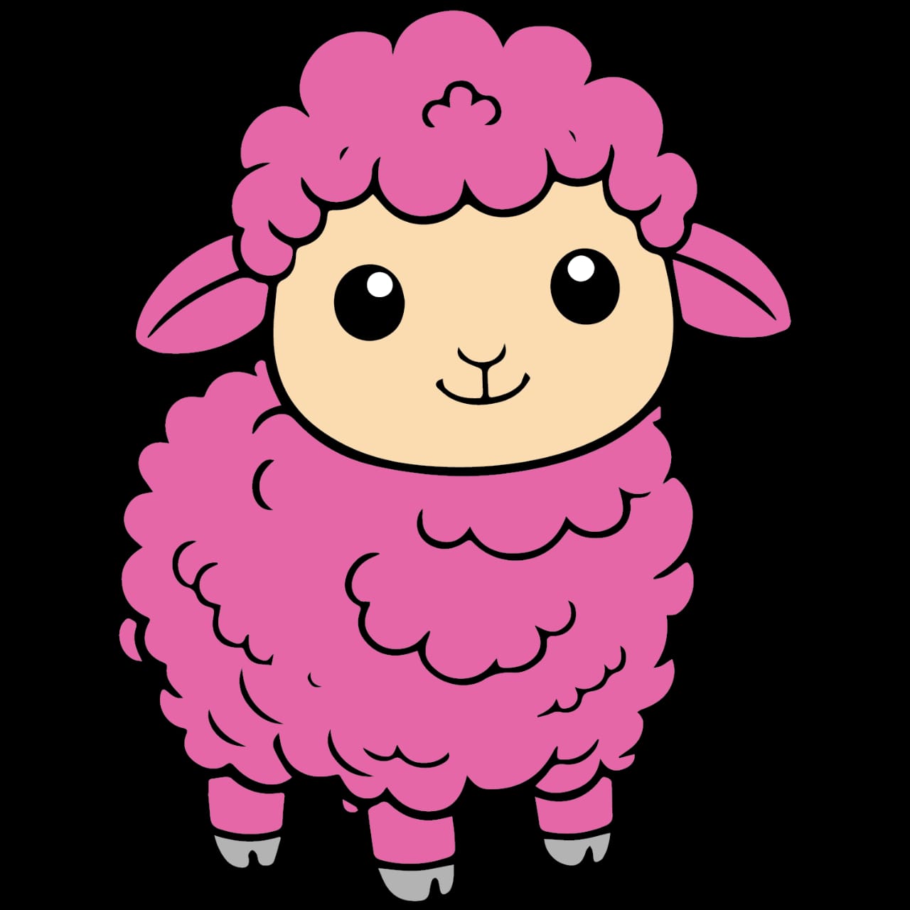 Heat Transfer Sheep Patch