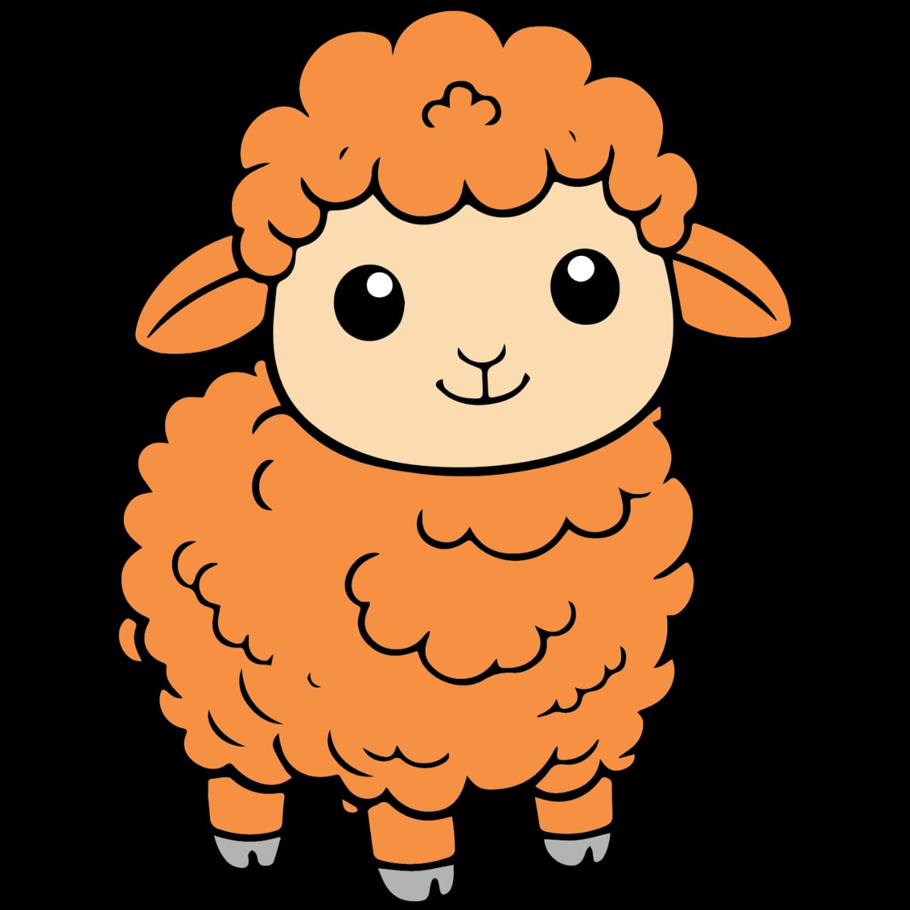 Heat Transfer Sheep Patch