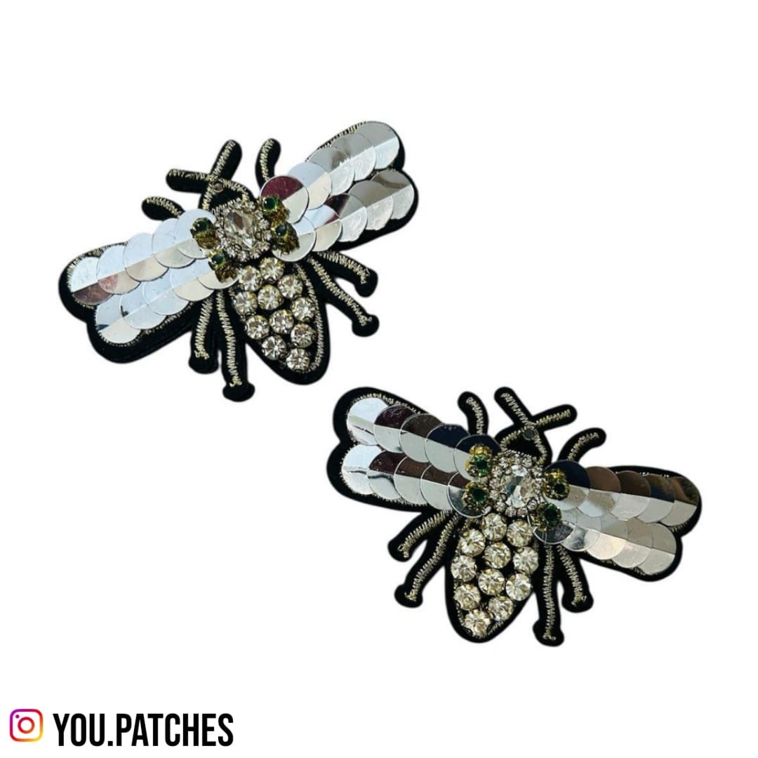 Embellished Bee Patch (Pack of 2)