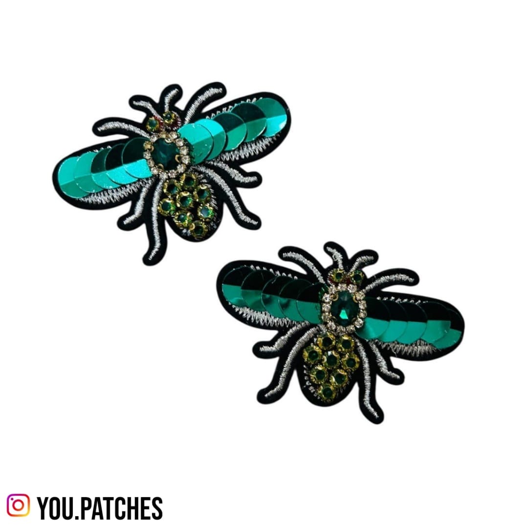 Embellished Bee Patch (Pack of 2)