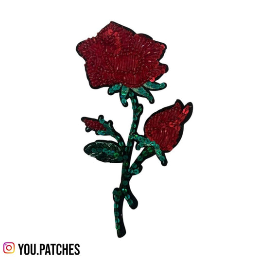 Embellished Rose Patch