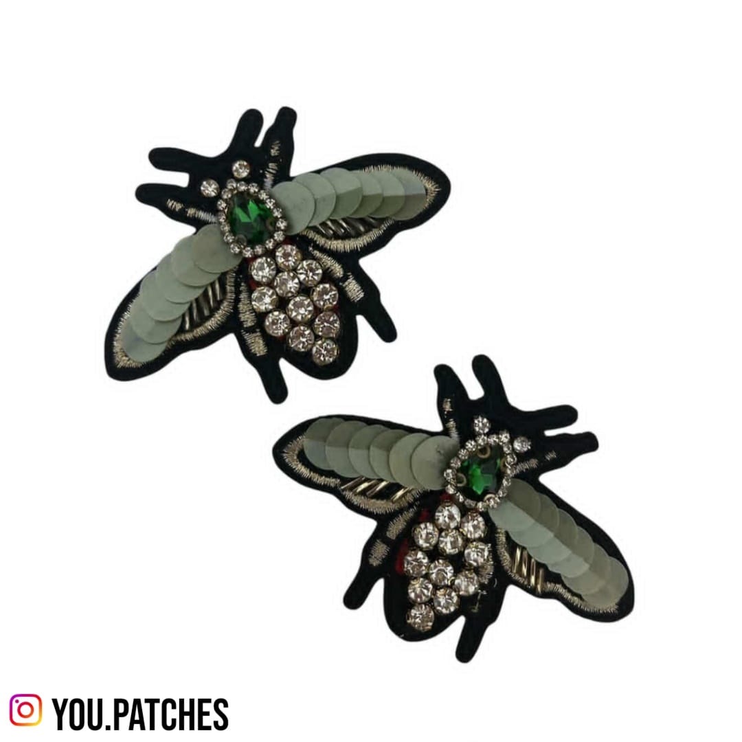 Embellished Bee Patch (Pack of 2)