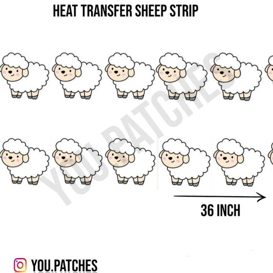 Heat Transfer Sheep Strip